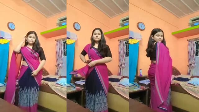 Desi Cute Shy GF – Blouse Drop Boobs MMS