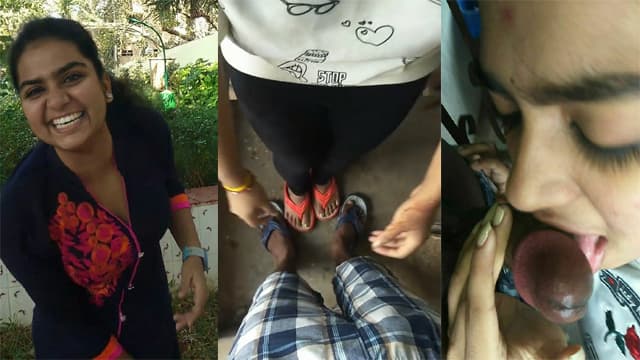 Priya Blowjob Stairs – BF Hard Pound Viral