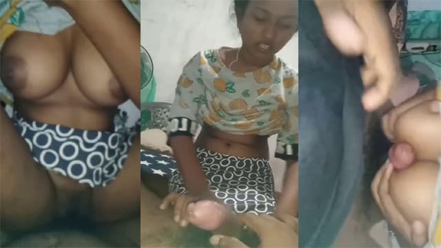 Lankan Girl Titjob – BF Hard Trying Viral
