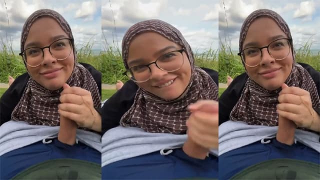 Desi Hijabi Hot – Babe Big Cock BJ Park