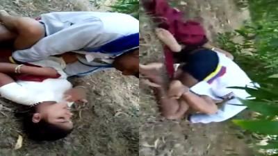 Horny Village Local Girl Outdoor Fucking